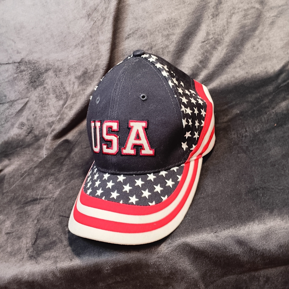 Usa Flag Pattern Baseball Cap - image 7